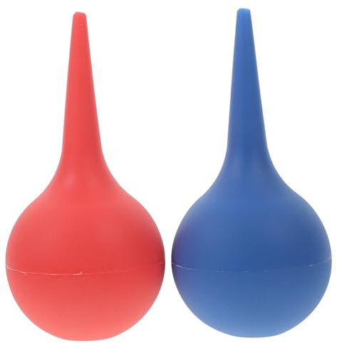 Beaupretty 2piezas Extractor De Cera Para Oídos Bulbos Goma Presión Controlada Para Limpieza Rápida Hogar y Cuidado Personal