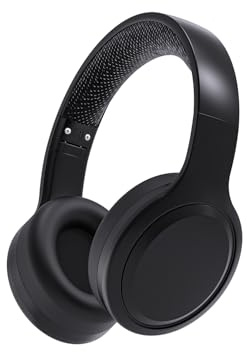 YOYOTUNE Kids Bluetooth Headphones,Portable Wireless Headphones for Kids,Bluetooth 5.1,Bluetooth Headset with Mic,Stereo Sound,Foldable Over-Ear Headset for Child/School/iPad/Tablet (Black)