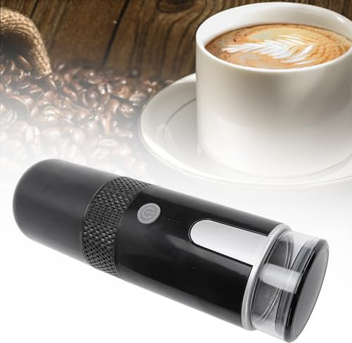 Ejoyous Machine à expresso électrique portable, machine à café de camping, auto-chauffante, pour camping-car, randonnée, bureau, compatible avec capsule