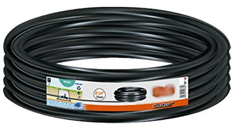 CLABER 87337 Tubo, Nero/Arancione/Grigio