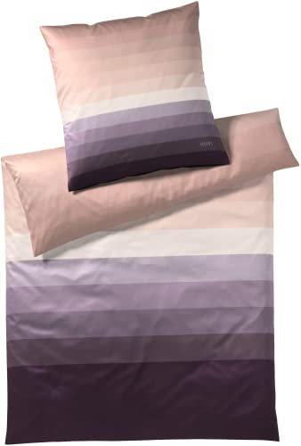 Joop! Mako-Satin Kissenbezug einzeln Horizon Farbe Powdered Berry Größe 40x80