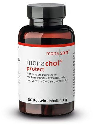 MONASAN monachol® protect Fermentierter Roter Reis Q10 Selen B6, 30 Stück