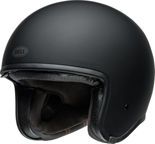 Bell TX-501 Solid ECE Jethelm, vereint Tradition & Innovation, Moderne Features, Schutz & Komfort, Gute Belüftung, verstellbare Passform, für MX & Offroad, Matte Black, Größe: 2X