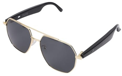 AI -Übersetzer Intelligente Brille, Sprachvideo -Chat -Übersetzung 163 Sprachen -Sonnenbrillen, mit Geräuschunterdrückung für Reisesportarten Im Freien Im Freien