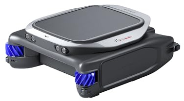 DREAME J1 Écumeur de Piscine robotisé, Technologie avancée PoolSense, Nettoyage Complet à 360°, Fonctionnement continu 24/7, Planification Intelligente de la trajectoire, Contrôle par Application