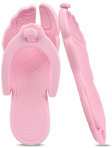 Rosoz Tong Homme, Claquettes Femme Sandales Tongue Homme Plier Tong été Plage Antidérapant Piscine Douche Mules