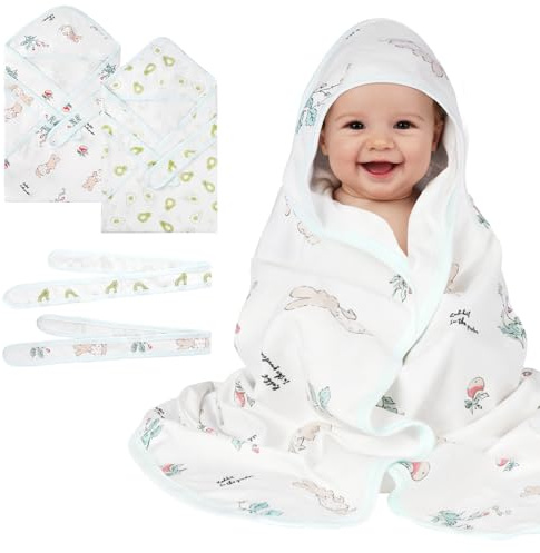 AYESY Pucksäck baby 0–3 månader, 2-pack baby sovsäckar för nyfödda, ren bomullsfilt, babysovsäck för pojkar flickor, mjuk sömnkomfort, andas och fuktabsorberande