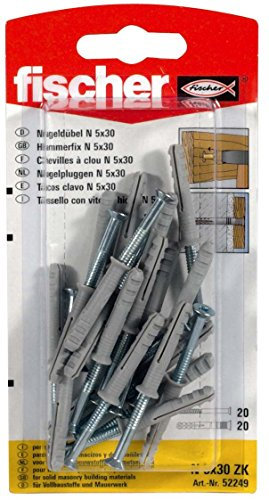 Fischer Deutschl. Nageldübel N 6x60 ZK SB-Karte Nageldübel 4006209522516