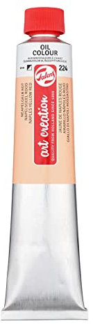 Talens Art Creation Ölfarbe Tube - Neapelgelb Rot 224-200 ml - Halbdeckend mit ausgezeichneter Lichtechtheit - Vielseitig für alle Ölmaltechniken