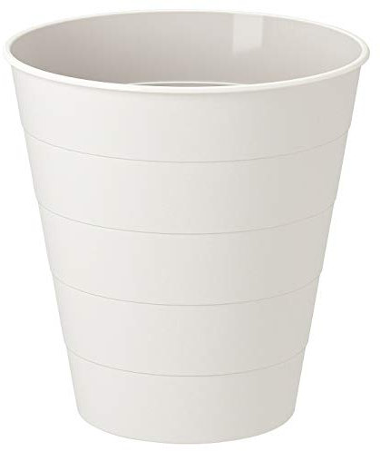 My Stylo Collection - Papelera (10 L, 28 cm, 28 cm), Color Blanco