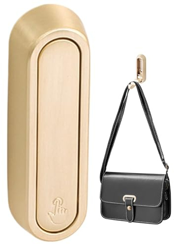manhegari Ganchos de pared plegables, ganchos adhesivos para toallas | Percha para bata sin taladrar para entrada, dormitorio, cocina, armario, baño