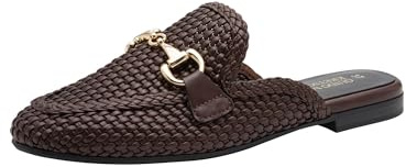 Marco Tozzi Sabot Stylish Women's Slippers, Choco, 10 Women
