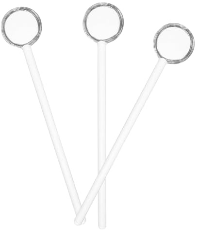 ULTECHNOVO 3 Cucharas para Espresso de Vidrio, Cucharillas Pequeñas de 15.5 Cm, Cucharas Mezcladoras para Café y Té, Utensilios Multiusos para Hogar y Cafetería Reutilizable