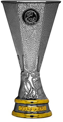 UEFA EUROPA LEAGUE Unisex Vuxen – Pookal (70 mm) UEFA Europa League Magnet 2D Pokal 70 mm, silver, EU