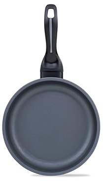 Barazzoni Padella ø28cm, Rivestimento in ceramica, Made in Italy, Induzione+Gas con disco Full Induction, PFAS free, Linea Kéramos