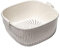 TOPPERFUN 1 Set Setaccio Drenante per Lavaggio per Scolare e Conservare Alimenti Design e