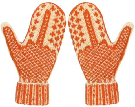 Winterhandskar Portabla Orange Vantar