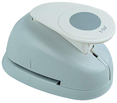 Rayher Hobby 69028000 motivdansare rund/cirkel, ø 3,16 cm–1 1/4 tum, lämplig för papper/kartong upp till 200 g/m²