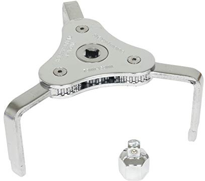 Lisle 63890 73-153mm 3 Jaw Wrench w/Adapter