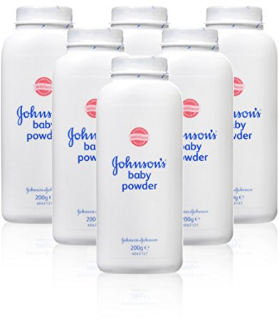 6 X JOHNSONS Baby Powder 200 GR 200g | 6 Pack Bundle