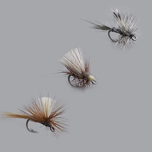 Flugfiske, torra flugor/A Dozen/Caddis fallskärm/Dorato Hare's öra/ELK Hari/GRIFFITH'S GNAT/HEMMINGWAY/fallskärmsadams/Royal Coachman/PEG's midge (platta vingcaddis&Dark Hendrickson)