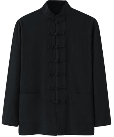 Chino Artes Marciales Chaqueta Camisa De Lino Hombre Verano Tradicional Uniforme Ropa Exterior Para Kung Fu Tai Chi Wushu Mujeres Traje Estilo Tango Manga