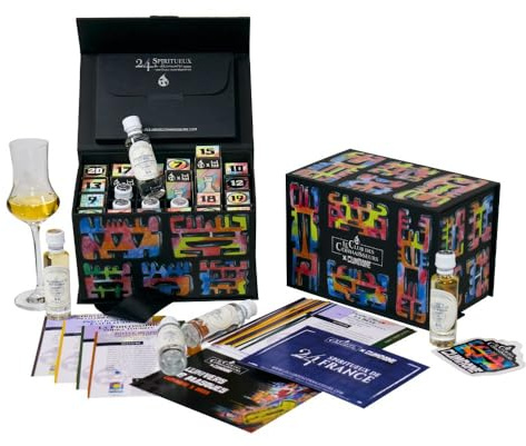 Calendrier De L'Avent Spiritueux Français - Edition Cumbone 2025-24 x 20ml