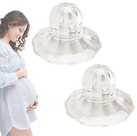 Silikon Supple NIPS-Par Av Nippelstödskoppar, Icke-invasiva Komfort Passar Kuddar, Flexibelt Hudvänligt Material, Lätt Att Rengöra Design, Idealisk Personligt Bruk | Tankeväckande Tillbehör I Brös