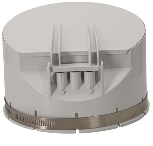 PVC backventil, 110 rör backventil 160 200 mm avloppsavlopp anti-återflöde vägsventil med klämma för dräneringssystem (160 mm)