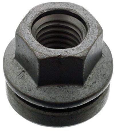 FEBI BILSTEIN 46704 Dado ruota anteriore posteriore 25 mm acciaio 31 mm 0,07 kg