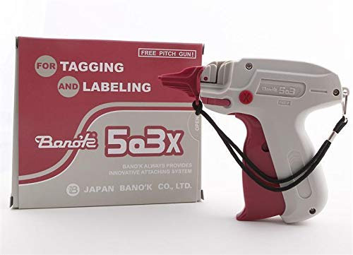 Banok Starterset - Etikettierpistole 503X Fein + 5.000 Heftfäden 65mm