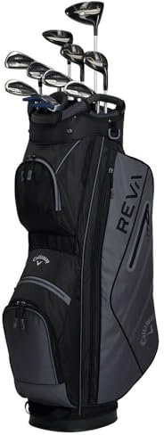 Callaway Golf 2021 REVA Komplettset (11-teilig) für Rechtshänder, Regular, schwarz