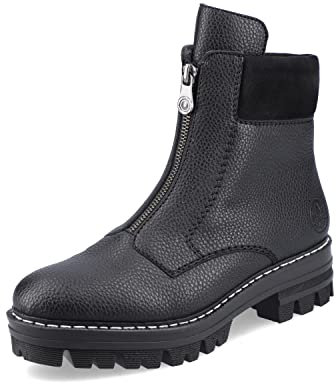 Rieker Damen 76161 Stiefelette, schwarz / 00, 39 EU