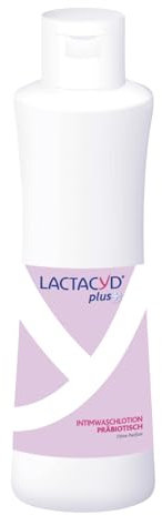 Lactacyd® Plus Präbiotisch Intimwaschlotion – Mit angepasstem pH-Wert, natürlicher L-Milchsäure und Präbiotika – Stärkung der natürlichen Mikroflora – Klinisch geprüft & bestätigt – 250 ml