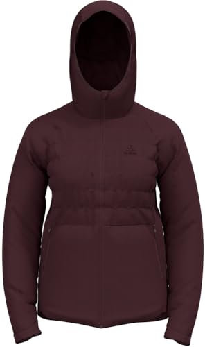 Odlo Regenjacke Damen Ascent S-Thermic Hooded I Wasserdichte Hardshell Jacke I Wanderjacke