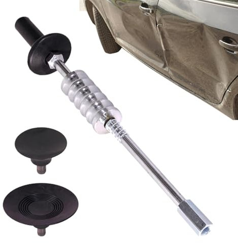 Potente kit de ventosa para extractor de abolladuras, herramientas de reparación de aleación para abolladuras de automóviles de vehículos, extracción ergonómica de carrocería, fijación de de
