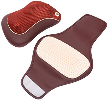 GESS uTenon Cuscino di massaggio con agopuntura Profondo Massaggiatore con calore, collo pancia gambe coscia superiore della schiena, dolore muscolare