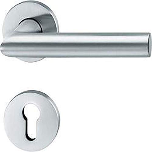 Fsb Drückergarnitur Modell 12 1076 PZ 39-58 mm Edelstahl feinmatt