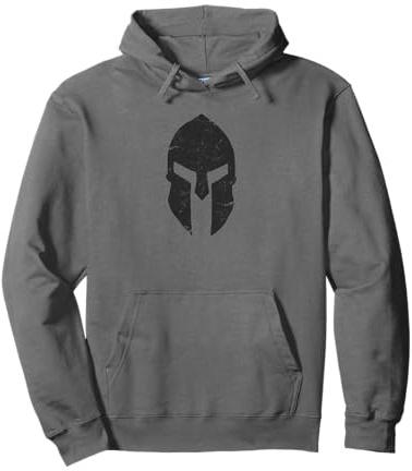 Casque Spartiate Gym Musculation Entraînement Sport Homme Sweat à Capuche