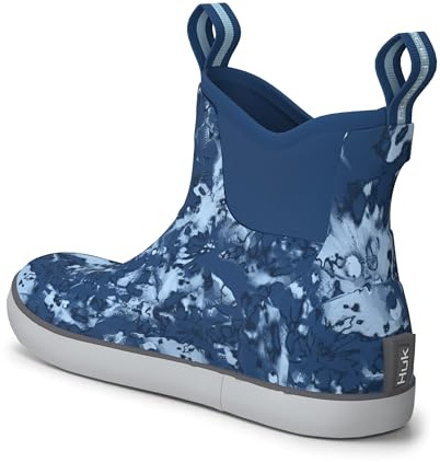 HUK Men's Rogue Wave Shoe, High-Performance Fishing & Deck Boot, Fin Flats - Set Sail, 9
