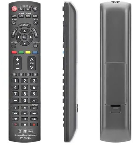 Universal Replacement Lost Remote Control for Almost All Panasonic and Smart TV N2QAYB000485 N2QAYB000100 N2QAYB000221 N2QAYB00048 PN-15+EL