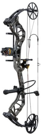 Bear Species XT Ready to Hunt Compound Archery Bow, 70lb. Draw Weight, Right Hand, True Timber Strata/Black