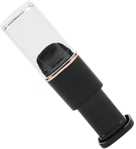 Ciieeo Brocha de Maquillaje Retráctil Negra, Pincel Multifuncional para Rubor y Polvos Sueltos, Cerdas Sintéticas, Tamaño Compacto Adecuado para Viaje y Uso Diario, Brocha Facial
