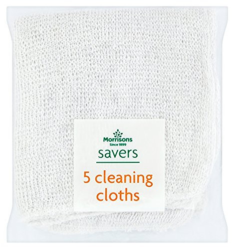 Morrisons Savers Cleaning Cloths, Pack of 5
