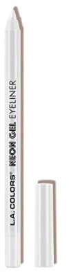L.A. Colors Eye Liner Gel Eyeliner - Flash White, Soft and Creamy Eyeliner to Highlight Your Eyes with a Bright Touch