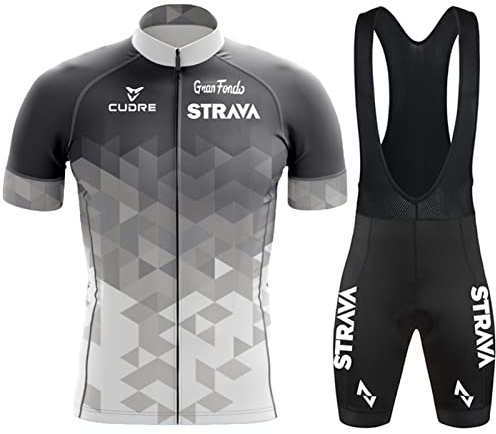 Traje Ciclismo Hombre para Verano, Ropa Ciclismo Hombre, Traje Ciclismo Hombre, con 5D Gel Pad Equipacion Ciclismo Hombre, Mallot y Culot MTB, Culotte Ciclismo Hombre (10,3XL)