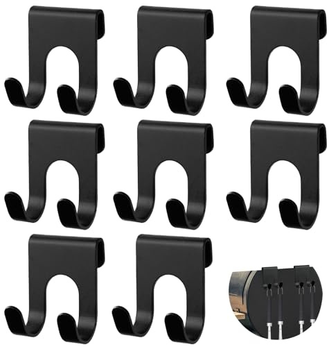 8 Pack Grill Hooks for Traeger Grills, Barbecue Tool Utensil holder Traeger Grill Accessories for Pellet Smoker Grill Traeger Pro 22 Series, Pro 34 Series, Pro 20, Pro 575, Pro 780, Pit boss, Z Grills