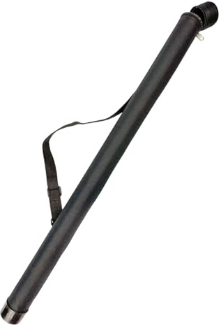 Professional Pool Stick Case Waterproofed Billiard Stick Holder Compacts Pool Carrying Case PU Leather Cue Container