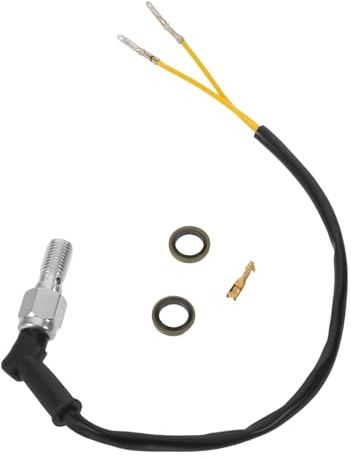 BUGUUYO Interruttore Luce Freno per Moto Sensore di Pressione Maestro in Resistente Attuatore Meccanico per Luci Stop Posteriori su Dirt Bike Atv e Scooter