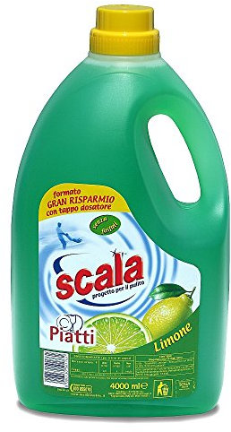 SCALA DETERSIVO per Piatti al Limone 4 LT